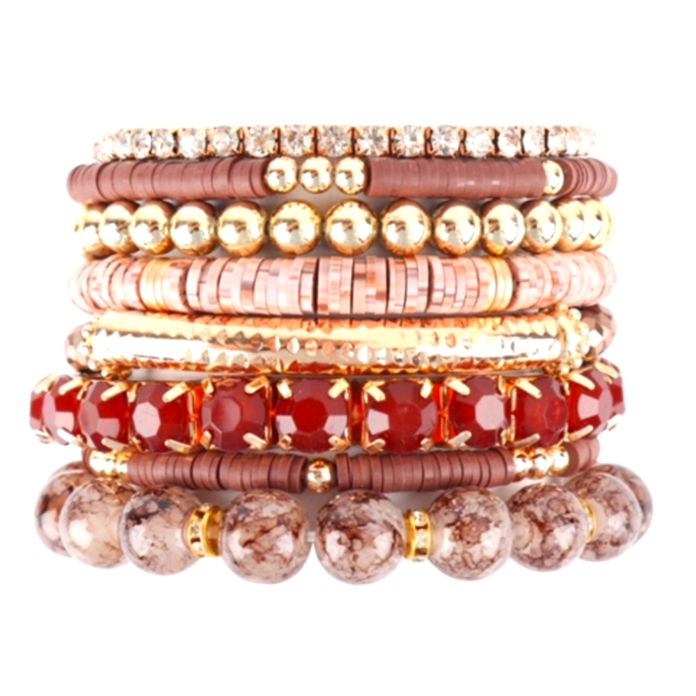 Earth Wind and Gold Bracelet set